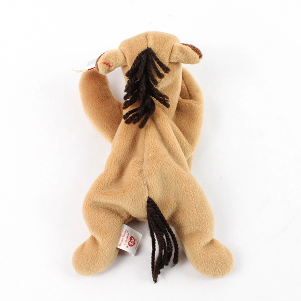 TY Beanie Babies Derby 1995 Brown Horse  W/ Tag Plush Doll Toy