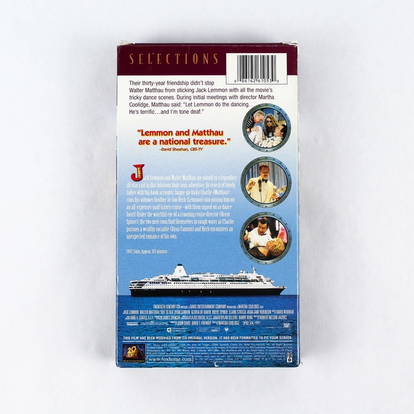 Out to Sea VHS 2000 Jack Lemmon Walter Matthau Comedy 20th Century Fox