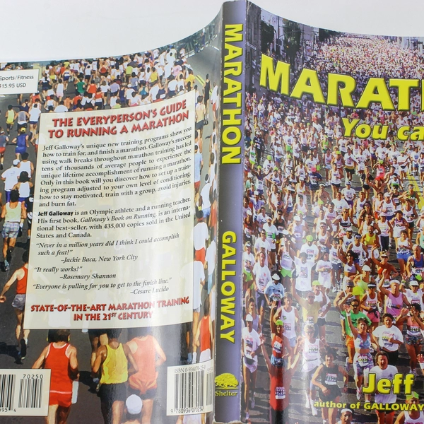 Marathon You Can Do It by Jeff Galloway 2001 Paperback - Good Condition