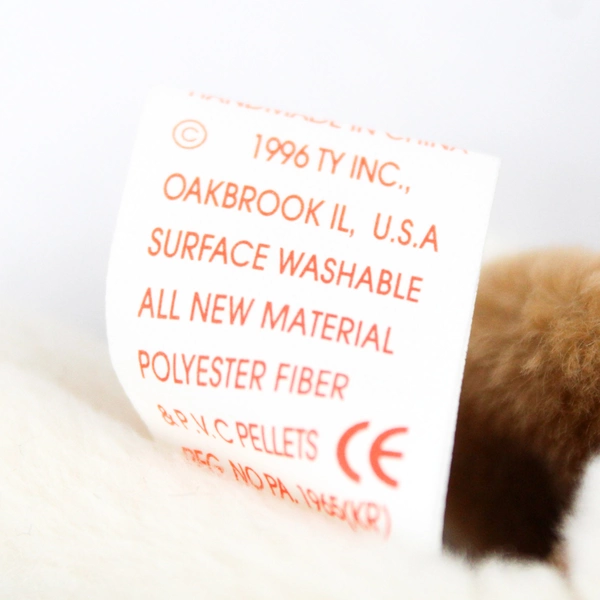 Ty Beanie Baby Bernie the St. Bernard 1996 Style 4109 No Tags