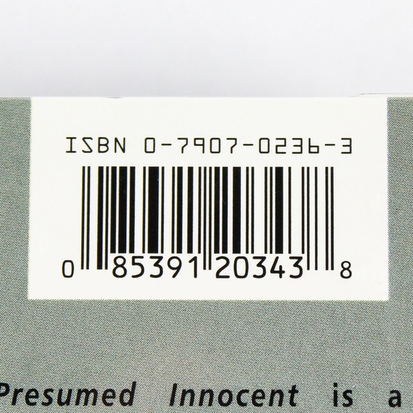 Presumed Innocent VHS Tape Harrison Ford 1990 Warner Bros Classic Film