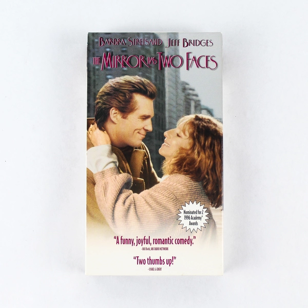 The Mirror Has Two Faces VHS 1997 Barbra Streisand Jeff Bridges - Good Condition