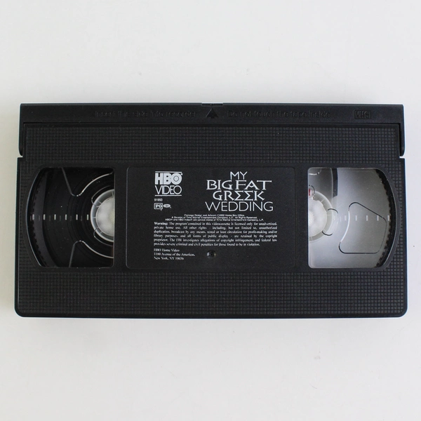 My Big Fat Greek Wedding VHS Tape 2002 Comedy Movie Former Rental