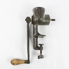 L F & C Antique Universal No. 1 Manual Meat Grinder 1897 And 1899 Patent Dates