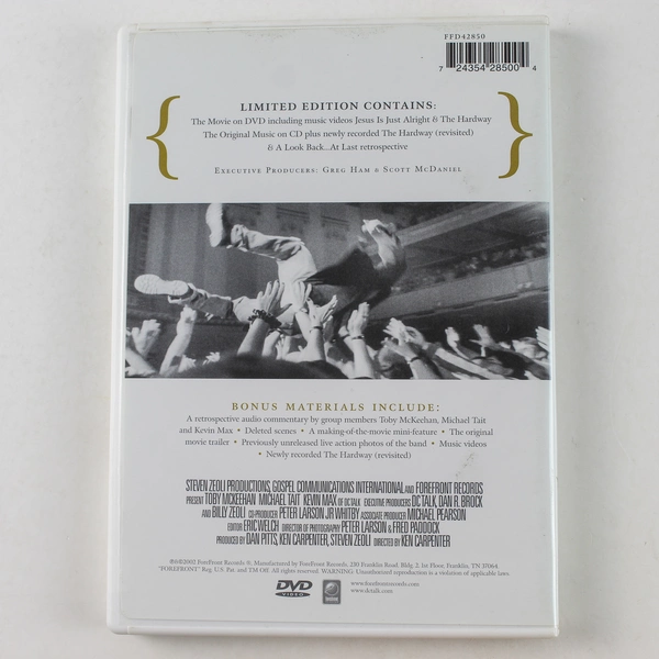 DC Talk Free at Last 2002 DVD 2-Disc Set - Inspirational Music Classic