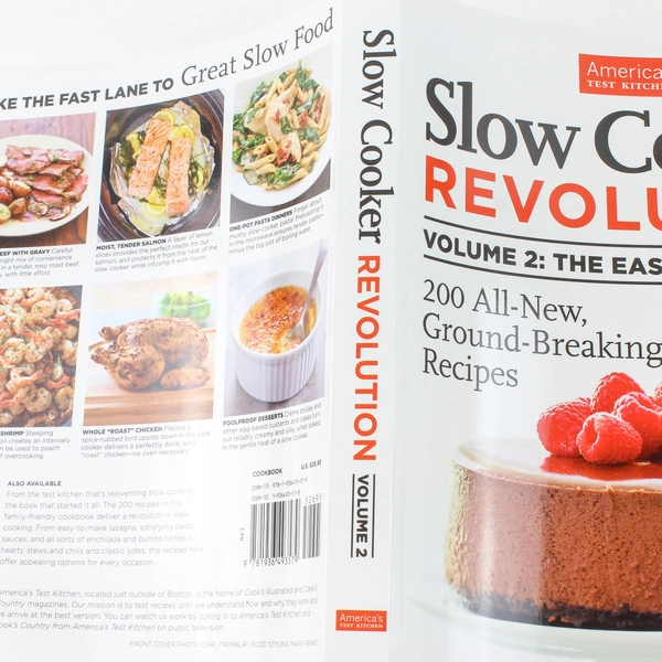 Slow Cooker Revolution Vol 2 by America's Test Kitchen - 200 Recipes