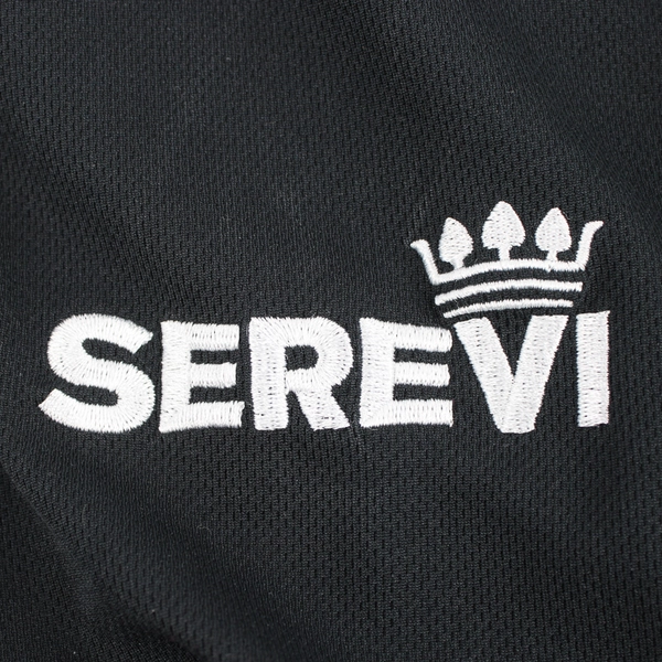 Serevi Rugby Polo Shirt in Black Men's Size XL