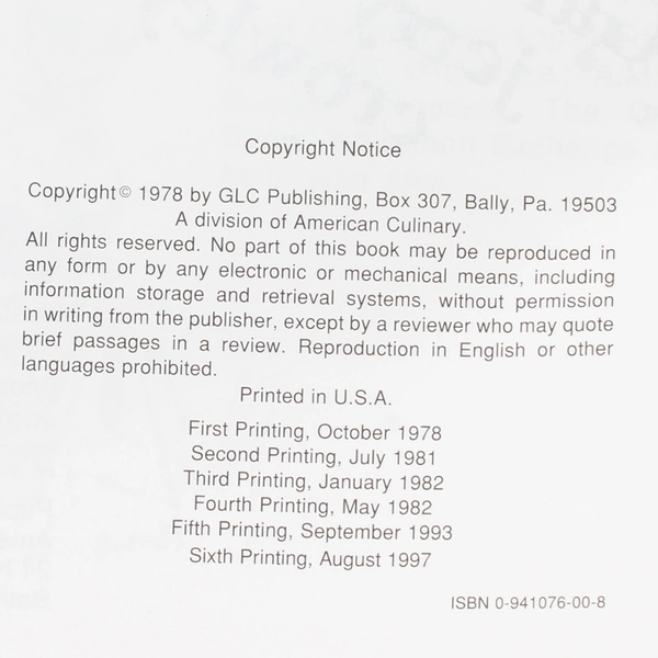 Fine Art of Garnishing by Jerry Crowley 1978 PB Radish Rose Watermelon Whale