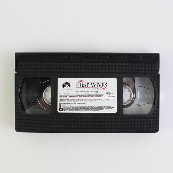 First Wives Club VHS Tape 1996 Bette Midler Diane Keaton Comedy Movie