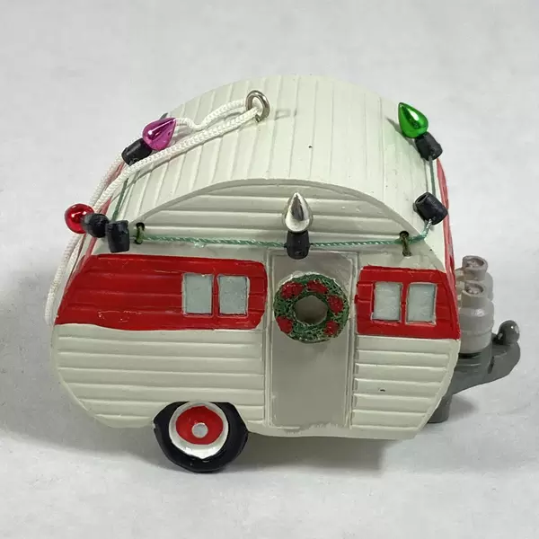 Midwest CBK Holiday Camper Trailer Christmas Tree Ornament 3.25" Long