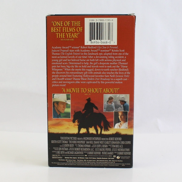 The Horse Whisperer VHS Tape 1998 Robert Redford Movie