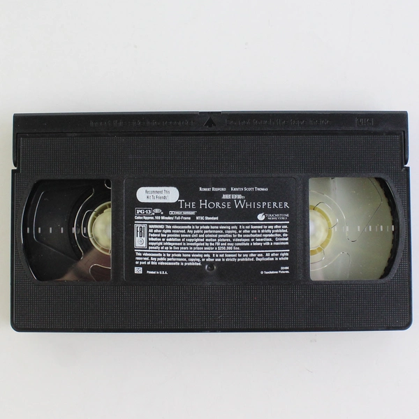 The Horse Whisperer VHS Tape 1998 Robert Redford Movie
