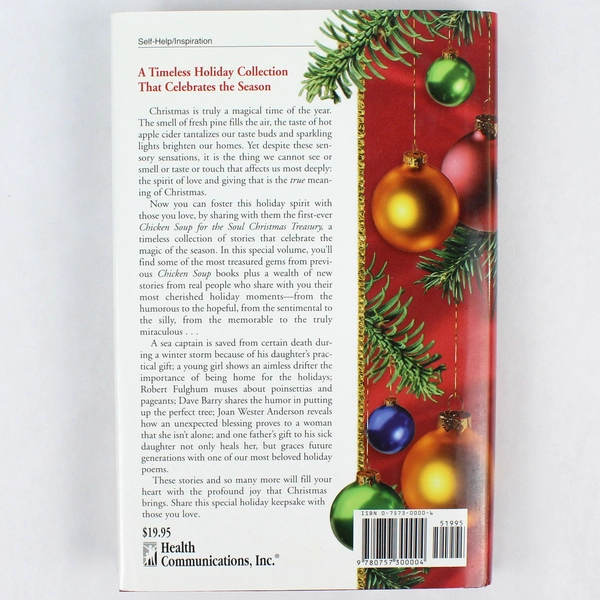 Chicken Soup for the Soul Christmas Treasury Book Jack Canfield & Mark Hansen 