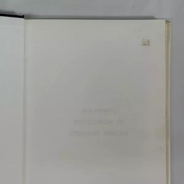 Dog Owner's Encyclopedia of Veterinary Medicine by A. Hart 1970 Hardcover