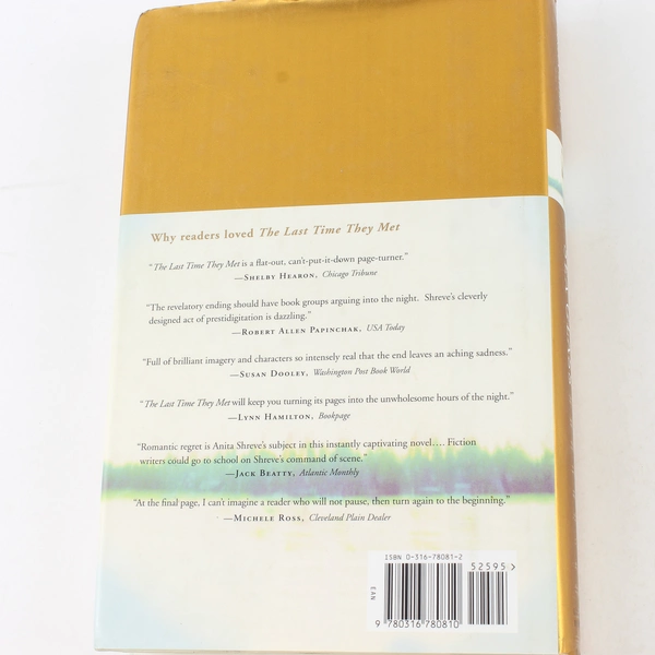 Sea Glass by Anita Shreve 2002 First Edition Hardcover - Good Condition