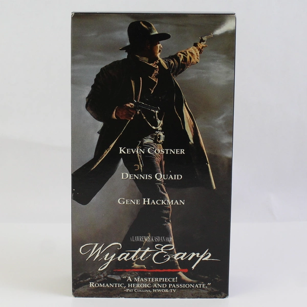 Box Set Wyatt Earp VHS Tape 1994 Gene Hackman Movie