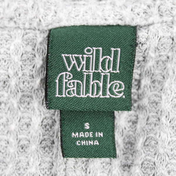 Wild Fable Gray Long-Sleeved Shirt Women's Size Small