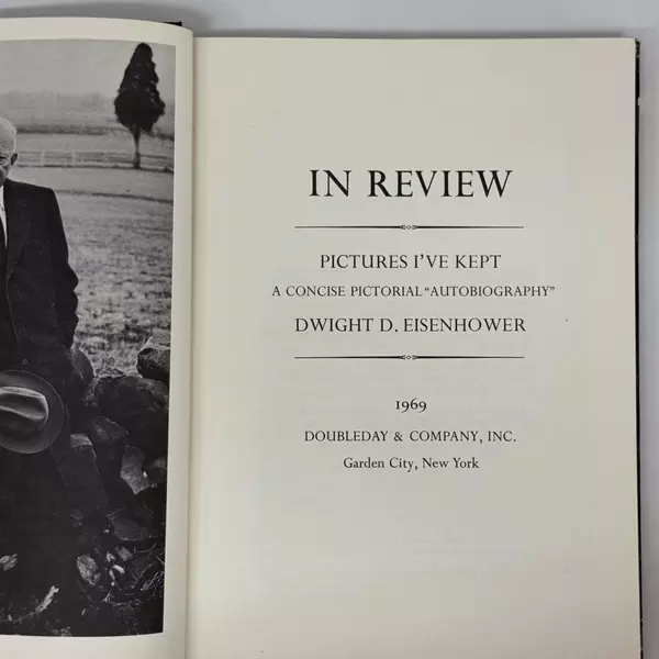 In Review: Pictures I've Kept by Dwight D. Eisenhower 1969 First Edition