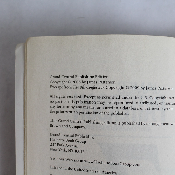 7th Heaven by James Patterson 2009 Grand Central Publishing Paperback