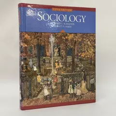 Sociology by Robert P. Lamm and Richard T. Schaefer 1994 Hardcover