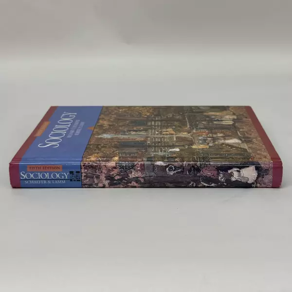Sociology by Robert P. Lamm and Richard T. Schaefer 1994 Hardcover