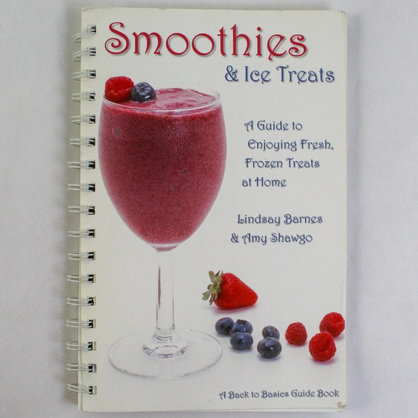 Smoothies & Ice Treats Cookbook by Barnes & Shawgo 2002 PB - Pre-Owned
