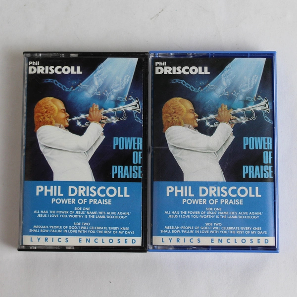 Lot Of 2 Cassettes Power Of Praise by Phil Driscoll 1985 With Lyrics