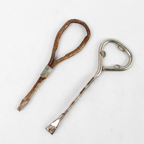 Lot of 2 Vintage Paint Can Openers