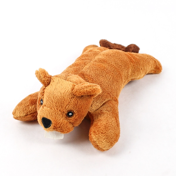 Curto Toy Beaver Plushy Brown Cute Plush Doll Toy