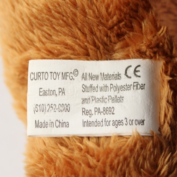 Curto Toy Beaver Plushy Brown Cute Plush Doll Toy