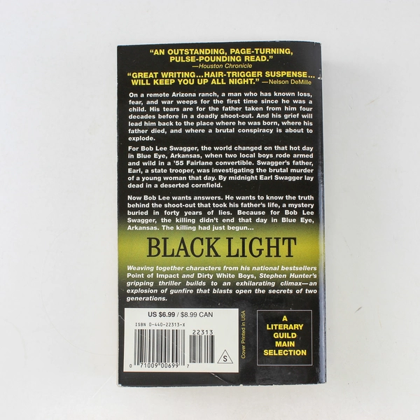 Black Light by Stephen Hunter 1997 Paperback