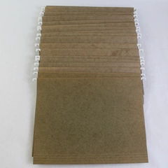 Lot of 25 Island and Unbranded Brown Hanging File Folders Letter Size