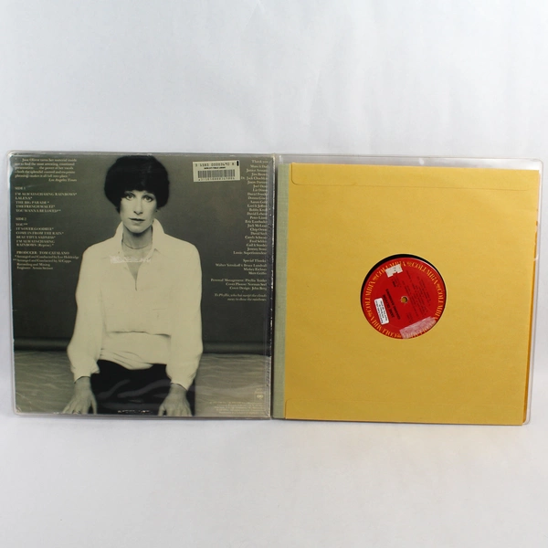 Jane Olivor Chasing Rainbows Vinyl Record 1977 Columbia Library Good Condition