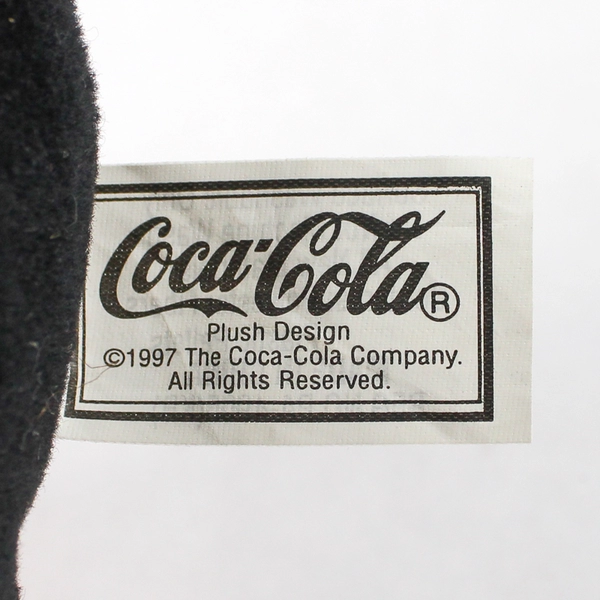 Collectible Coca-Cola Bean Bag Plush Penguin W/ Beanie Hat W/ Tag