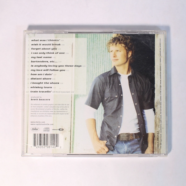 Dierks Bentley CD 2003 Capitol Records Country Folk - Pre-Owned, As-Is