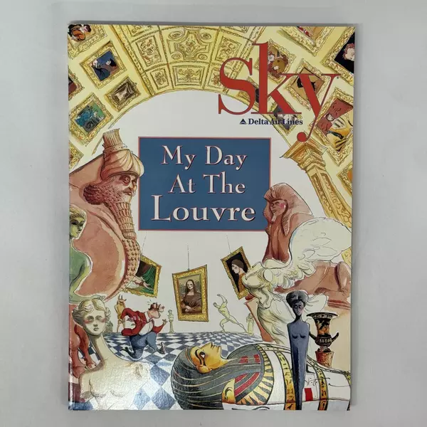 My Day At the Louvre Delta Air Lines Sky November 1998