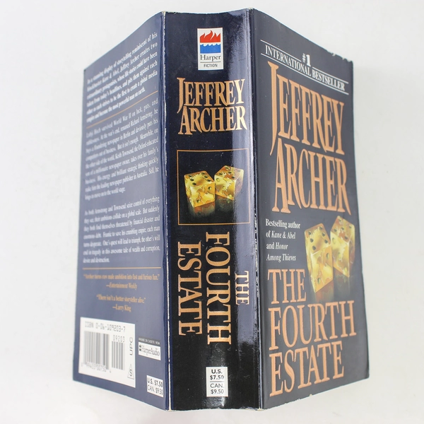 The Fourth Estate by Jeffrey Archer 1997 Paperback