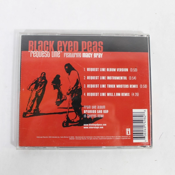 Black Eyed Peas Request Line CD feat. Macy Gray 2001 Interscope Pre-Owned