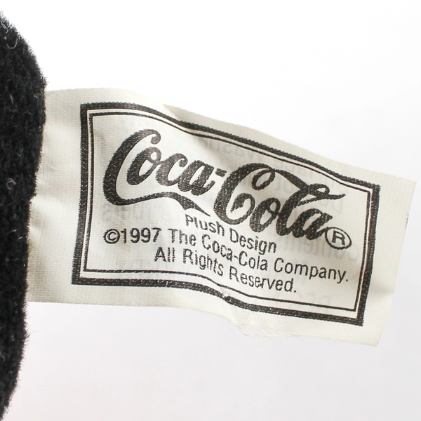 Collectible Coca-Cola Bean Bag Plush Penguin W/ Newsboy Hat W/ Tag