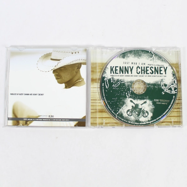 Kenny Chesney Just Who I Am Poets and Pirates CD 2007 Country Pop Pre-owned