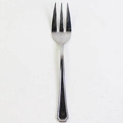 Towle Large Solid Cold Meat Serving Fork, Annandale 18/8 Stainless Steel 9.25"