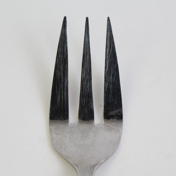 Towle Large Solid Cold Meat Serving Fork, Annandale 18/8 Stainless Steel 9.25"