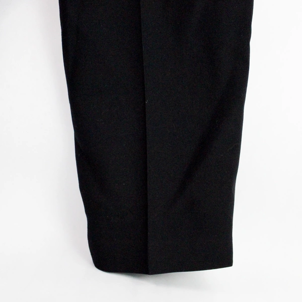 Talbots Petites Black High-Rise Wool Dress Pants Women's Size 14 Lined