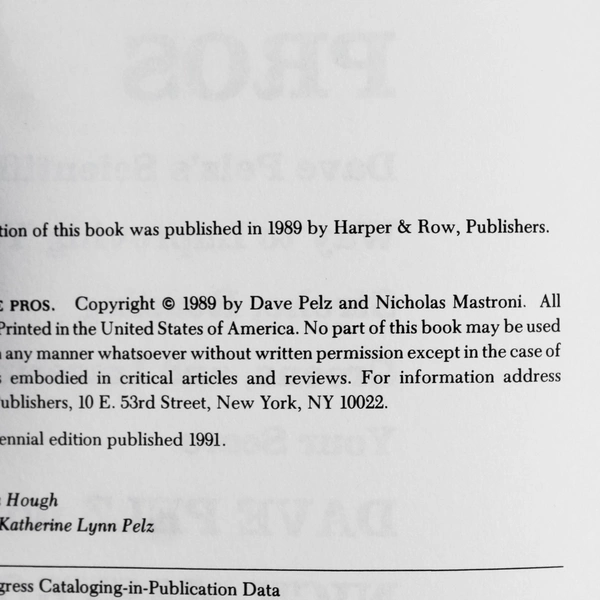 Putt Like the Pros by Dave Pelz Nick Mastroni Scientific Way to Improve 1991 PB