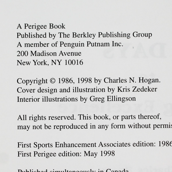 Five Days to Golfing Excellence by Chuck Hogan Dale Van Dalsem Susan Davis 1998