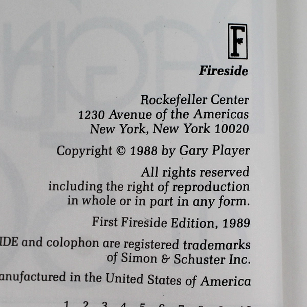 Golf Begins at 50 by Gary Player Desmond Tolhurst 1989 Paperback