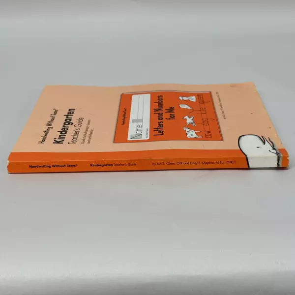 Kindergarten Teacher's Guide by Jan Z. Olsen 2013 Paperback