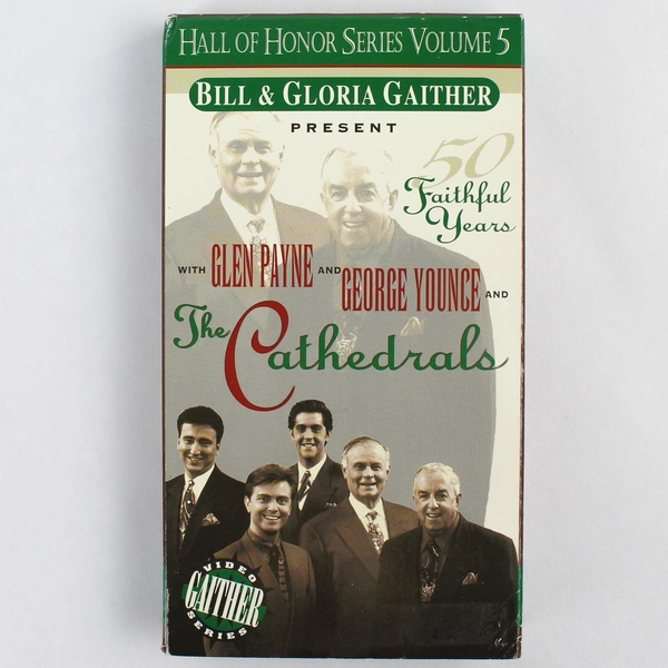 Fifty Faithful Years with Glen Payne & George Younce Vol 5 VHS - Good Condition