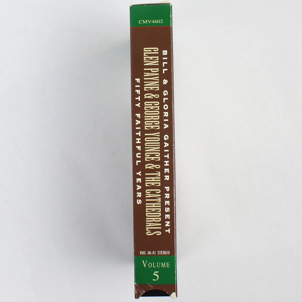 Fifty Faithful Years with Glen Payne & George Younce Vol 5 VHS - Good Condition