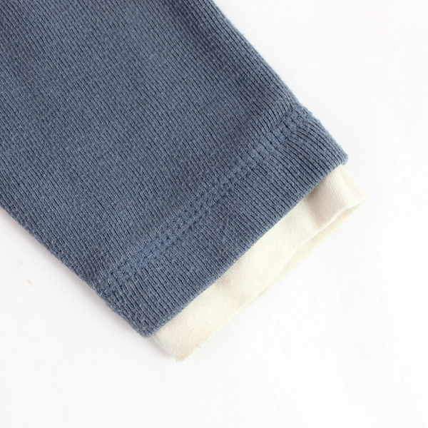 Sonoma Blue Half-Button Hooded Sweatshirt Women's Size L Good Condition